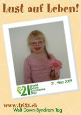 Poster zum Welt Down-Syndrom Tag 09