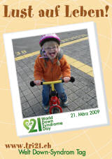 Poster zum Welt Down-Syndrom Tag 09