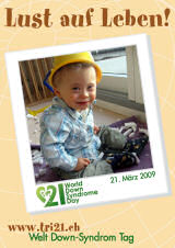 Poster zum Welt Down-Syndrom Tag 09