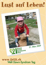 Poster zum Welt Down-Syndrom Tag 09