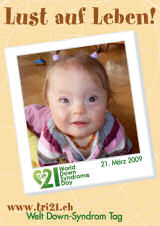 Poster zum Welt Down-Syndrom Tag 09