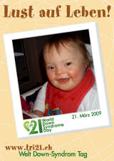 Poster zum Welt Down-Syndrom Tag 09