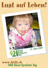 Poster zum Welt Down-Syndrom Tag 09