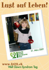 Poster zum Welt Down-Syndrom Tag 09