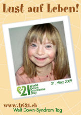 Poster zum Welt Down-Syndrom Tag 09