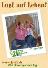 Poster zum Welt Down-Syndrom Tag 09