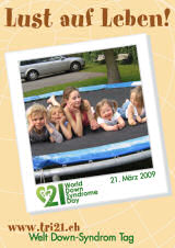 Poster zum Welt Down-Syndrom Tag 09