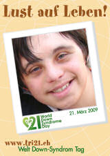 Poster zum Welt Down-Syndrom Tag 09