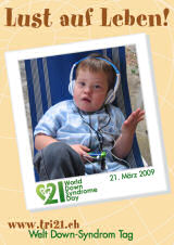 Poster zum Welt Down-Syndrom Tag 09
