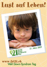 Poster zum Welt Down-Syndrom Tag 09