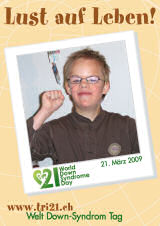 Poster zum Welt Down-Syndrom Tag 09