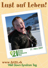 Poster zum Welt Down-Syndrom Tag 09