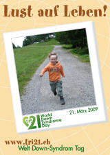 Poster zum Welt Down-Syndrom Tag 09