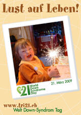 Poster zum Welt Down-Syndrom Tag 09