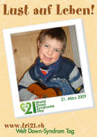 Poster zum Welt Down-Syndrom Tag 09