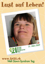 Poster zum Welt Down-Syndrom Tag 09
