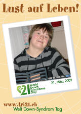Poster zum Welt Down-Syndrom Tag 09