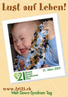 Poster zum Welt Down-Syndrom Tag 09