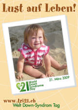 Poster zum Welt Down-Syndrom Tag 09