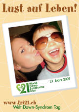Poster zum Welt Down-Syndrom Tag 09