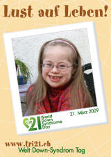 Poster zum Welt Down-Syndrom Tag 09
