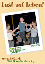 Poster zum Welt Down-Syndrom Tag 09