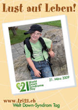 Poster zum Welt Down-Syndrom Tag 09