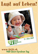 Poster zum Welt Down-Syndrom Tag 09
