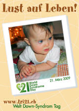 Poster zum Welt Down-Syndrom Tag 09
