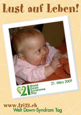 Poster zum Welt Down-Syndrom Tag 09