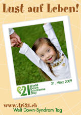 Poster zum Welt Down-Syndrom Tag 09