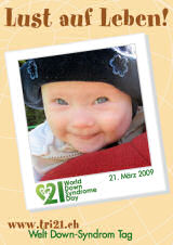 Poster zum Welt Down-Syndrom Tag 09