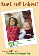Poster zum Welt Down-Syndrom Tag 09