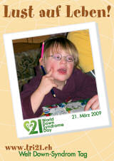 Poster zum Welt Down-Syndrom Tag 09