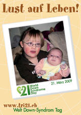 Poster zum Welt Down-Syndrom Tag 09