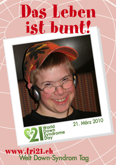 Plakataktion 2010 'Das Leben ist bunt'