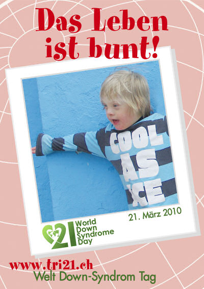Plakataktion 2010 'Das Leben ist bunt'