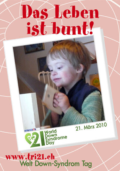 Plakataktion 2010 'Das Leben ist bunt'