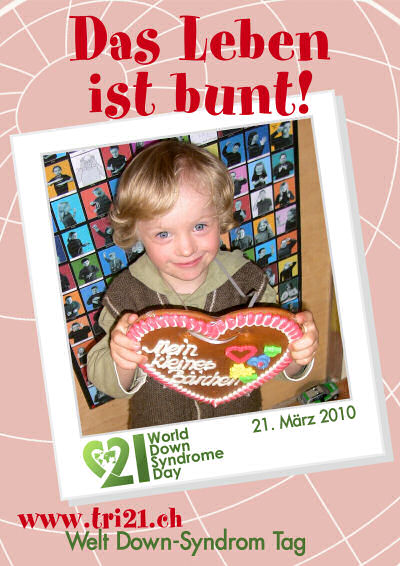 Plakataktion 2010 'Das Leben ist bunt'