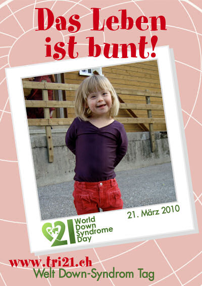 Plakataktion 2010 'Das Leben ist bunt'
