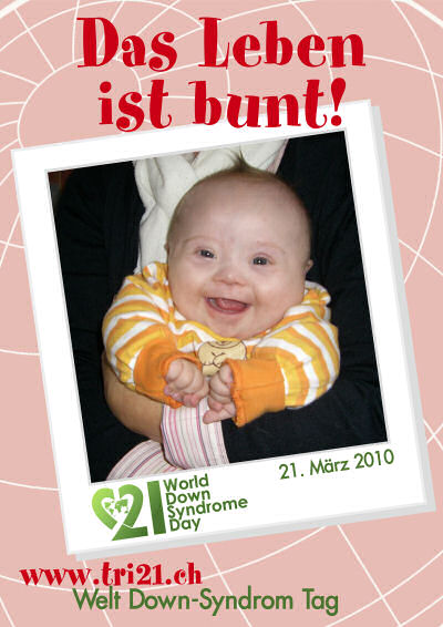 Plakataktion 2010 'Das Leben ist bunt'