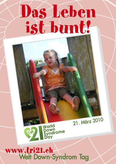 Plakataktion 2010 'Das Leben ist bunt'
