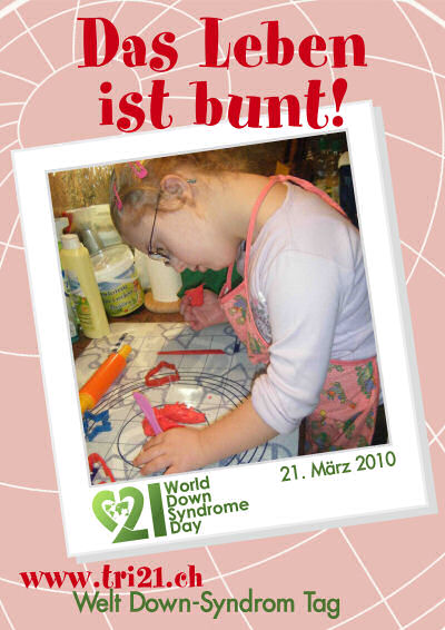 Plakataktion 2010 'Das Leben ist bunt'