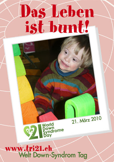 Plakataktion 2010 'Das Leben ist bunt'