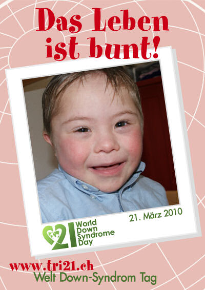 Plakataktion 2010 'Das Leben ist bunt'