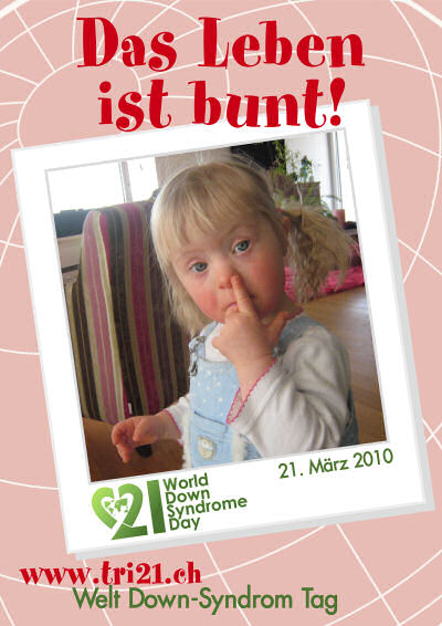 Plakataktion 2010 'Das Leben ist bunt'