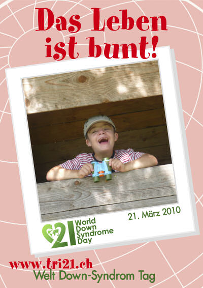 Plakataktion 2010 'Das Leben ist bunt'