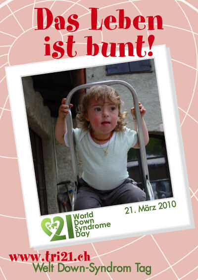 Plakataktion 2010 'Das Leben ist bunt'