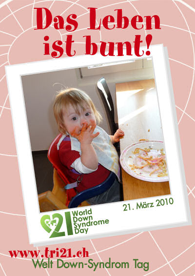 Plakataktion 2010 'Das Leben ist bunt'