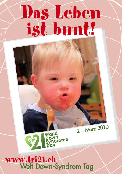 Plakataktion 2010 'Das Leben ist bunt'